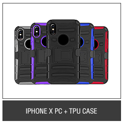 iPhone X PC + TPU Case
